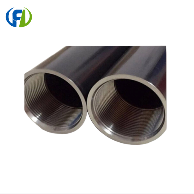 titanium tube threaded